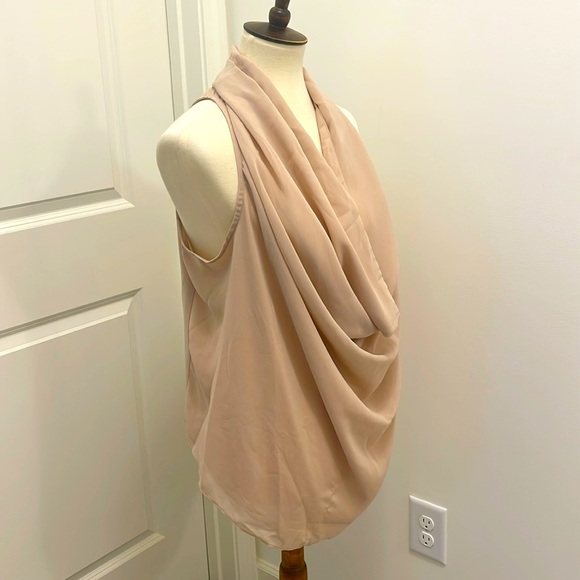 Fate Cowl Chiffon Tank - Picture 2 of 6